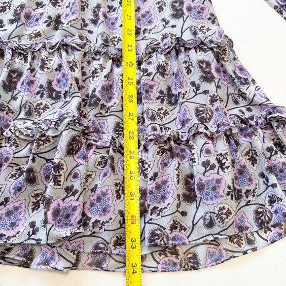 cinq a sept Drew Stephanie Floral Smocked Tiered Dress 6 - Picture 11 of 14